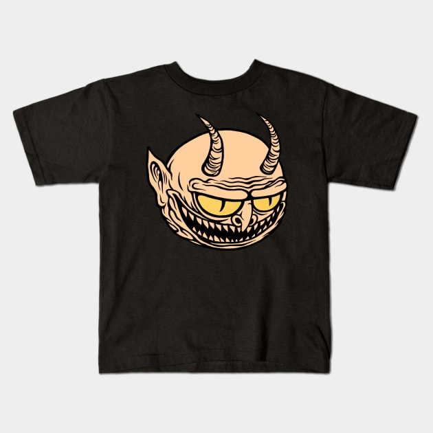 Spooky Devil Kids T-Shirt by flynnryanart